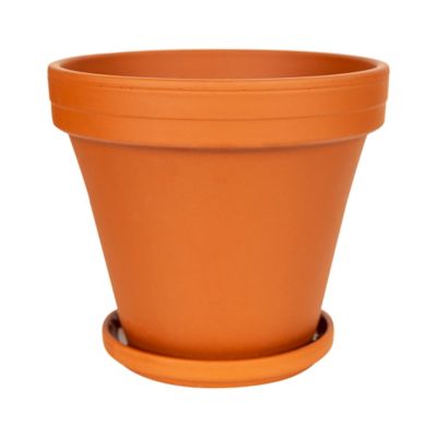 Image showing 9 th Border Concepts 0.0359 cu. ft. Terra Cotta Planter, 6 in.