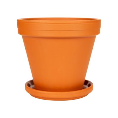 Image showing 5 th Border Concepts 0.47 lb. Terra Cotta Planter, 8 in.