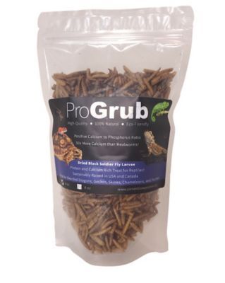 ProGrub Dried Black Soldier Fly Larvae 4 oz. Reptile Food