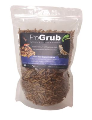 ProGrub Dried Black Soldier Fly Larvae 8 oz. Reptile Food