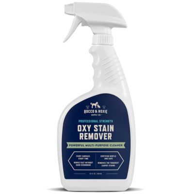 Rocco & Roxie Supply Co Clean Carpet, Upholstery and Laundry Oxy Stain Remover - 32 fl. oz. Spray Bottle