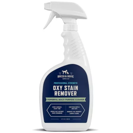 Rocco & Roxie Supply Co Clean Oxy Stain Remover for Carpet Upholstery and Laundry 32 fl ounces Spray Stain & Odor Removers