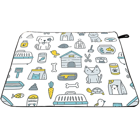 BRB Pets HydroPET Towel - A Small (30 in. x 29 in.) Premium Travel Pet Towel