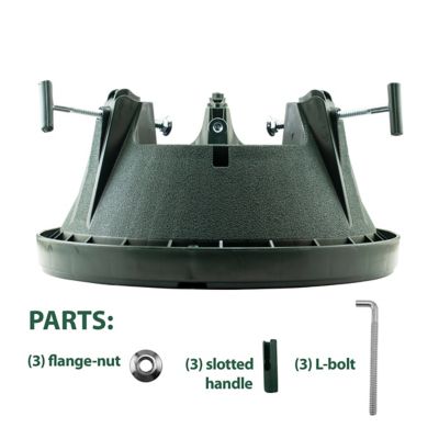 Image showing 6 th Jack Post Plastic Tree Stand for 6 ft. Trees. 4.75 in. Trunk, 1/2 gal. Water Capacity, 506-ST-8PK