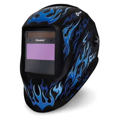 Image showing  3.82 in. x 1.85 in. 9-13 Shade Welding Helmet, Creator Flare II