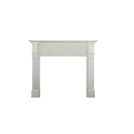 Pearl Mantels Timeless Mantel Surround, 48 in., Hand-Chosen Grade A Wood and Wood Veneers, Unfinished
