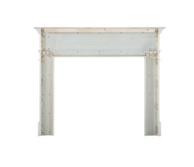 Image showing  Timeless Mantel Surround, 48 in., Hand-Chosen Grade A Wood and Wood Veneers, Unfinished