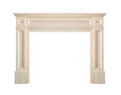 Pearl Mantels Perfectly Classic and Timeless Mantel Surround, 50 in., Hand-Chosen Grade A Wood and Wood Veneers
