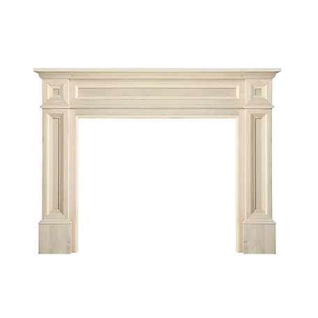 Pearl Mantels Perfectly Classic and Timeless Mantel Surround, 50 in., Hand-Chosen Grade A Wood and Wood Veneers