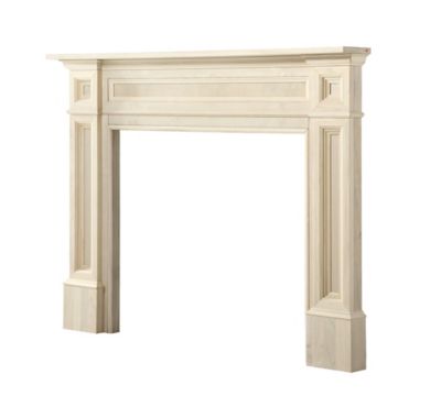 Image showing  50 in. Perfectly Classic and Timeless Wooden Mantel Surround