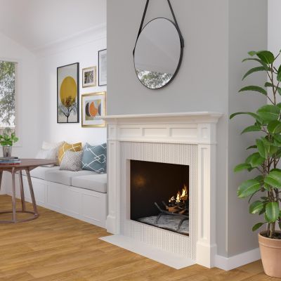 Image showing  Polished and Handsome Premium MDF Surround, 7.75 in. x 52.75 in. x 48 in.