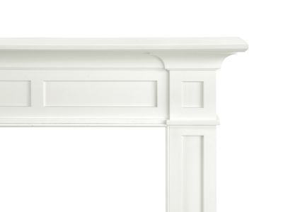 Image showing 5 th Pearl Mantels Polished and Handsome Premium MDF Surround, 7.75 in. x 52.75 in. x 48 in.
