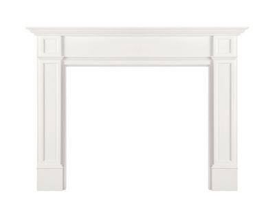 Pearl Mantels 48 in. Premium MDF Surround, Traditional Moldings, 8 in. x 54 in. x 48 in.