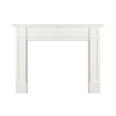 Pearl Mantels Premium MDF Surround, Traditional Moldings, 8 in. x 54 in. x 48 in.