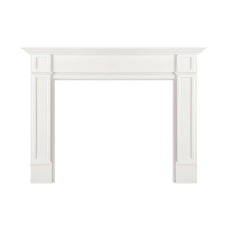 Pearl Mantels Premium MDF Surround, Traditional Moldings, 8 in. x 54 in. x 48 in.