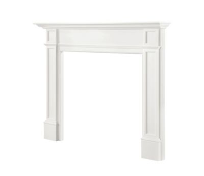 Image showing  56 in. Premium MDF Traditional Mantel Surround