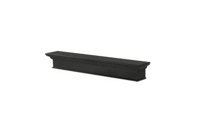 Image showing  72 in. Premium MDF Mantel Shelf, Black