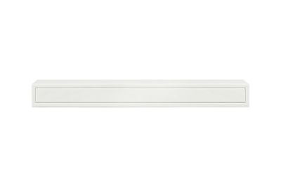 Pearl Mantels Premium MDF Mantel Shelf, Crisp White Paint, 9 in. x 5 in. x 48 in.