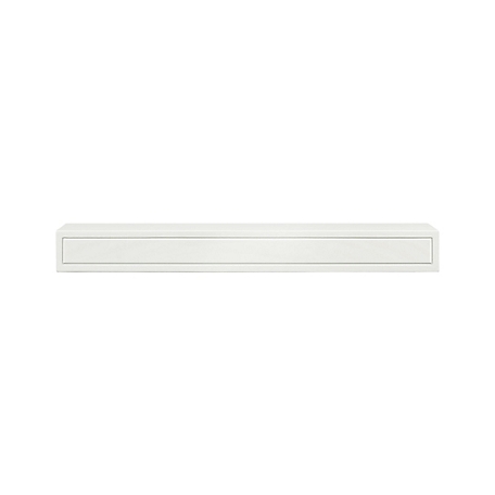 Pearl Mantels Premium MDF Mantel Shelf, Crisp White Paint, 9 in. x 5 in. x 60 in.