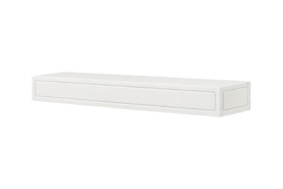 Image showing  72 in. Premium MDF Mantel Shelf, Crisp White Paint
