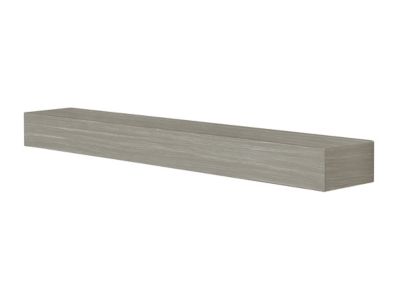 Image showing  48 in. Non-Combustible Indoor/Outdoor Fireplace Shelf Mantel, Gray