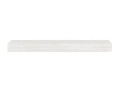 Pearl Mantels Non-Combustible Fireplace Shelf Mantel, White, 9 in. x 5 in., 72 in., Indoor/Outdoor