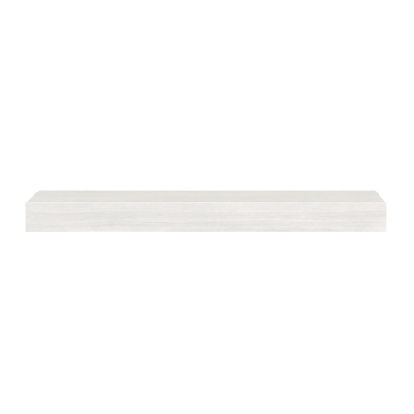 Pearl Mantels Non-Combustible Fireplace Shelf Mantel, White, 9 in. x 5 in., 72 in., Indoor/Outdoor