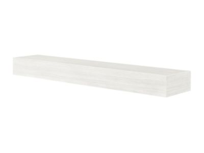 Image showing  72 in. Non-Combustible Indoor/Outdoor Fireplace Shelf Mantel, White