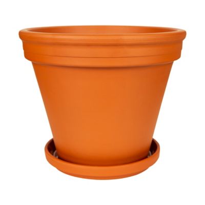 Image showing 6 th Border Concepts 1.74 lb. Terra Cotta Planter, 12 in.