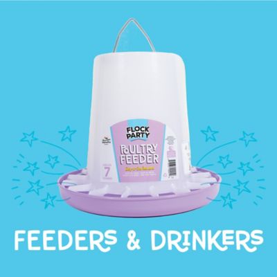 Flock Party Feeders & Waterers - Tractor Supply Co.
