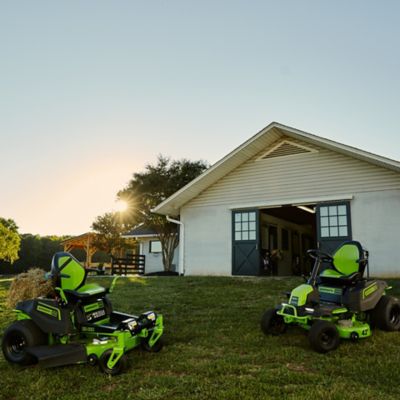 Image showing  Pro 42 in. Mulching Lawn Mower Blade for Cordless Battery CrossoverT Zero-Turn and Riding Lawn Mowers