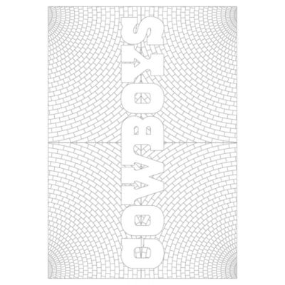 Image showing  NFL Adult Coloring Book, Dallas Cowboys, 9781946776204