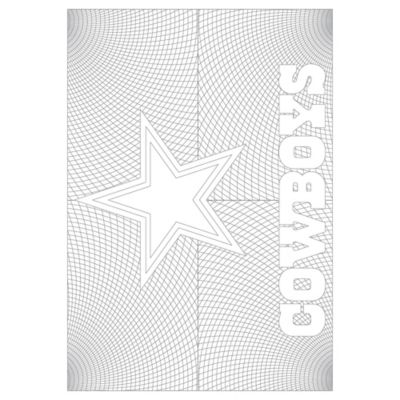 Image showing  NFL Adult Coloring Book, Dallas Cowboys, 9781946776204