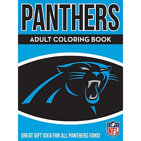 In the Sports Zone NFL Adult Coloring Book, Carolina Panthers, 9781946776136