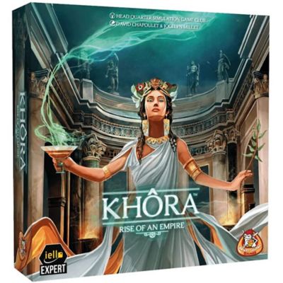 IELLO Khora: Rise of An Empire - Iello Ancient Greece City Developing Board Game, 51751