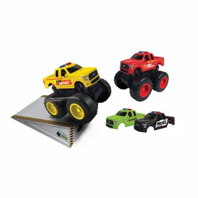 Jam'n Products Ford F-150 Friction Switch'Em Rescue Toy Vehicle Gift Set 3 Years and Up, 21021
