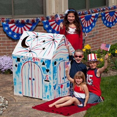 Image showing  Crafty Cottage Cardboard Playhouse