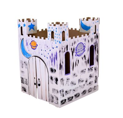 Image showing  Castle Cardboard Playhouse
