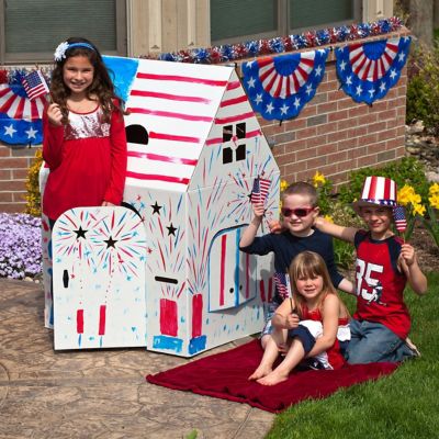 Image showing  Classic Cardboard Playhouse