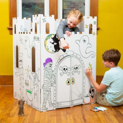 Image showing  Haunted Castle Cardboard Playhouse