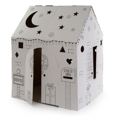 Image showing  Holiday Cottage Cardboard Playhouse