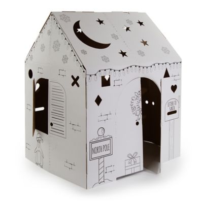 Image showing  Holiday Cottage Cardboard Playhouse