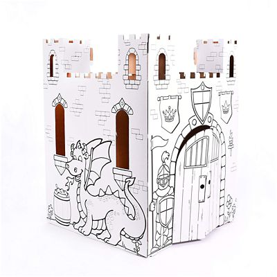 Easy Playhouse Fairy Tale Castle Cardboard Playhouse