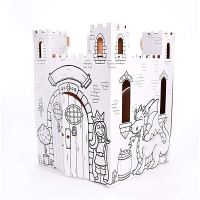 Image showing  Fairy Tale Castle Cardboard Playhouse