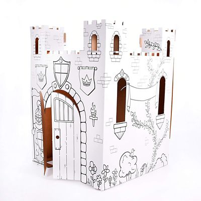 Image showing  Fairy Tale Castle Cardboard Playhouse