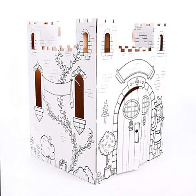Image showing  Fairy Tale Castle Cardboard Playhouse