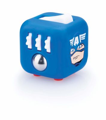 Antsy Labs Fidget Cube (Marvel Series) - Captain America, 8107E