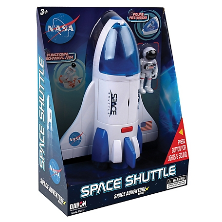 Daron Space Space Adventure Nasa Space Shuttle with Lights, Sound and Astronaut, PT63112