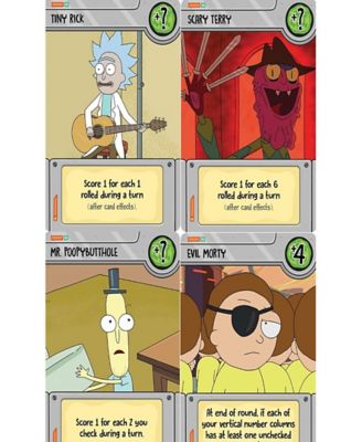 Image showing  Rick and Morty: the Morty Zone Dice Game, 28296