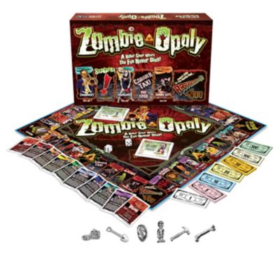 Late For the Sky Zombie-Opoly Game